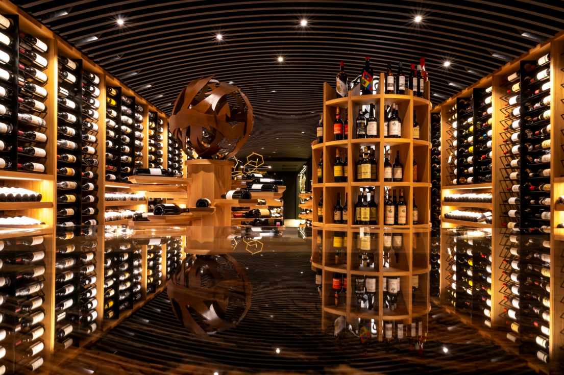 Detalle de la bodega de Ambivium. FOTO: Javier Garc&iacute;a.