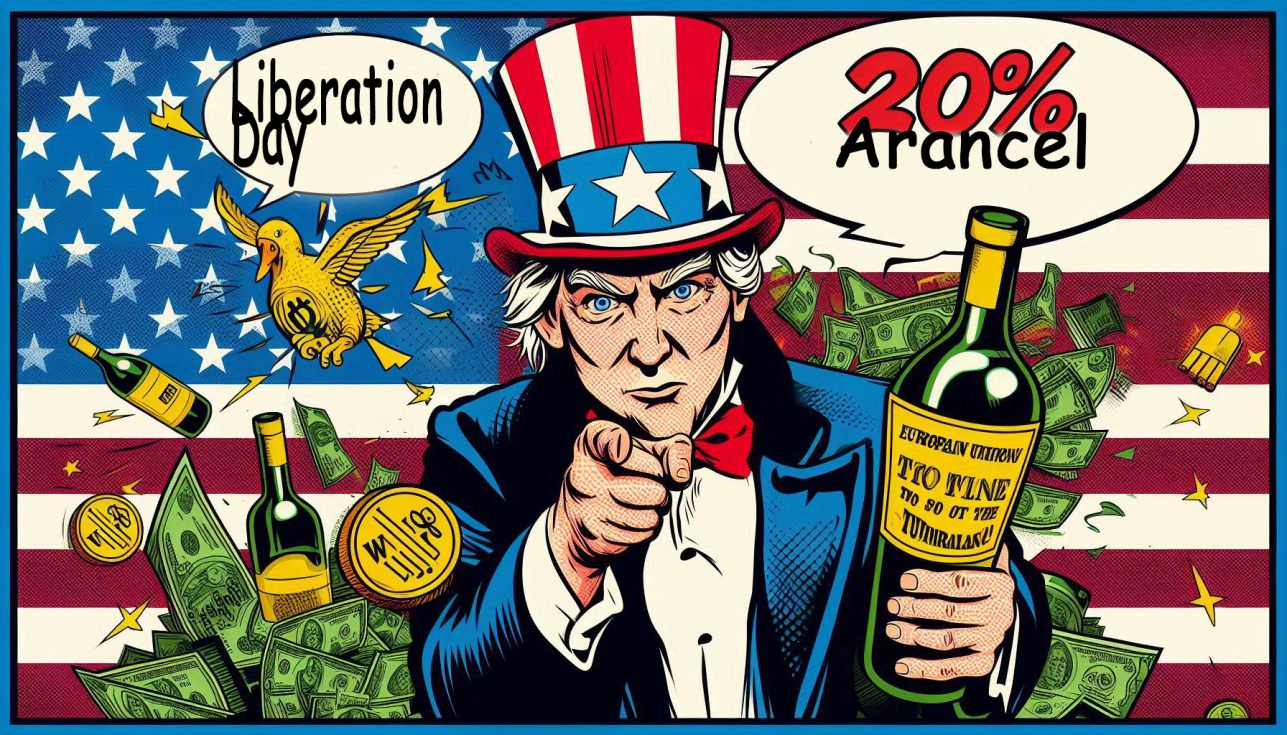 Imagen generada por La Semana Vitivinícola con Microsoft Designer.