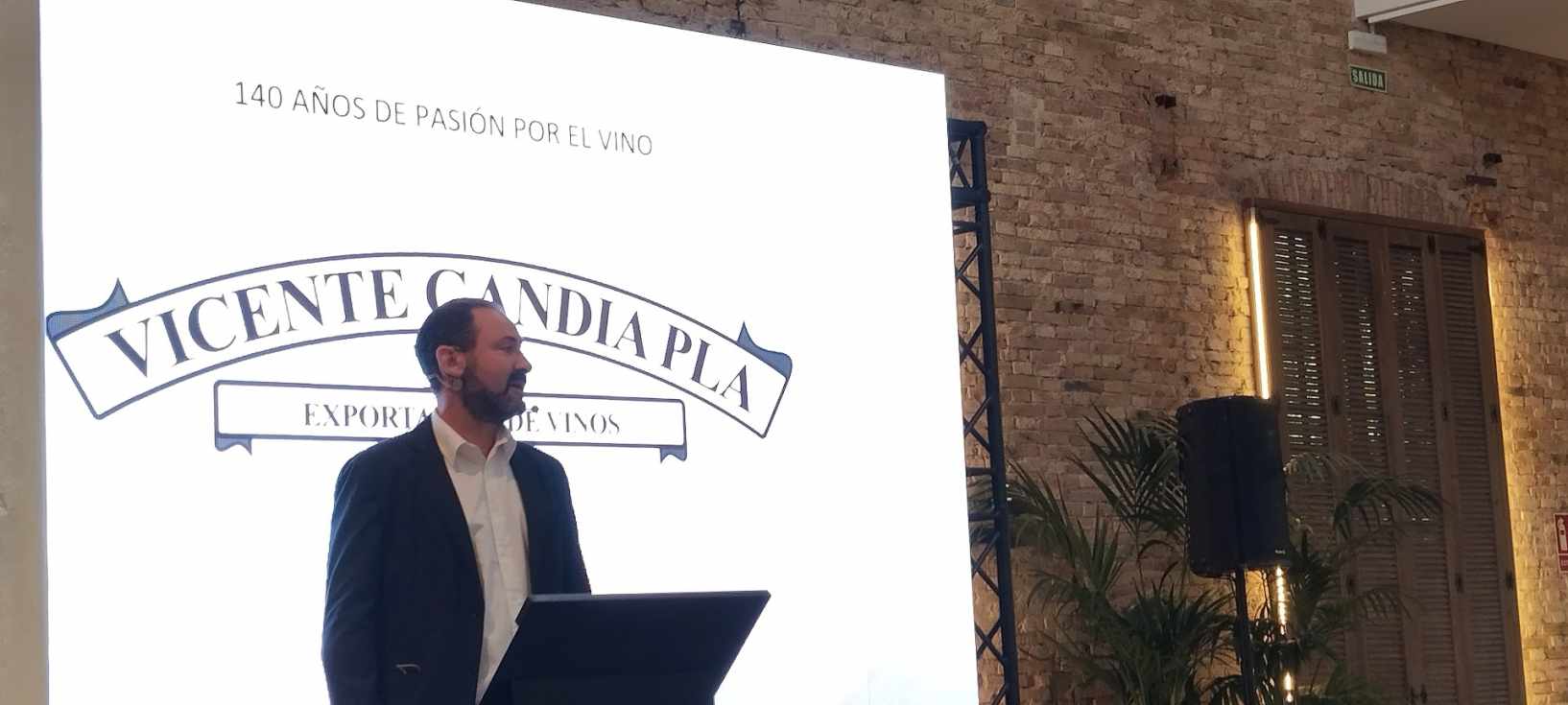 Javier Gand&iacute;a, CEO y miembro de la 4&ordf; generaci&oacute;n de la bodega.