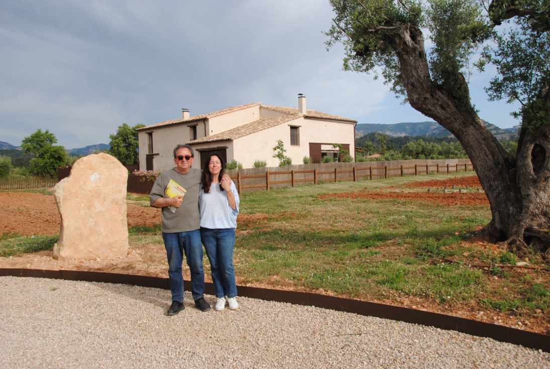 Gonzalo Iranzo y Ana, su esposa.