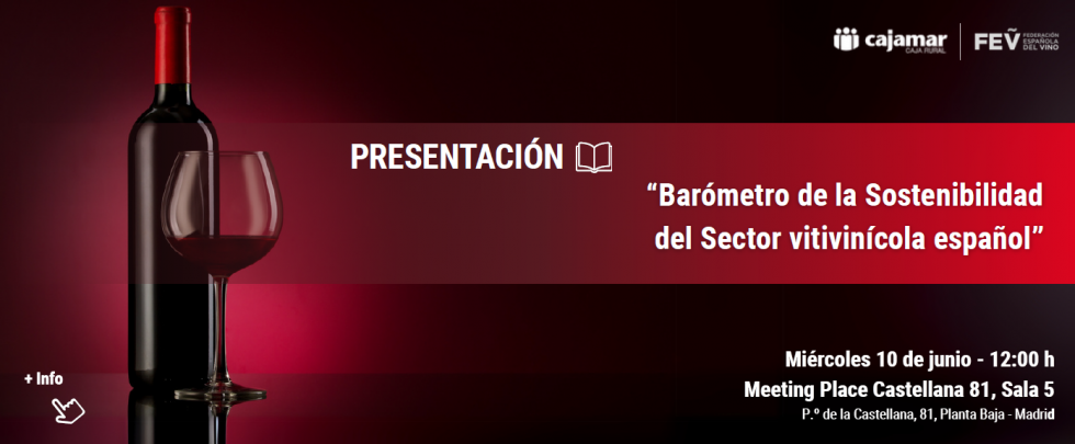 Madrid acogerá la presentación del primer diagnóstico nacional sobre sostenibilidad vitivinícola (10 JUN)
