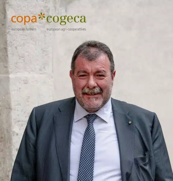 Luca Rigotti, presidente del Grupo de Trabajo Vino del COPA-Cogeca.
