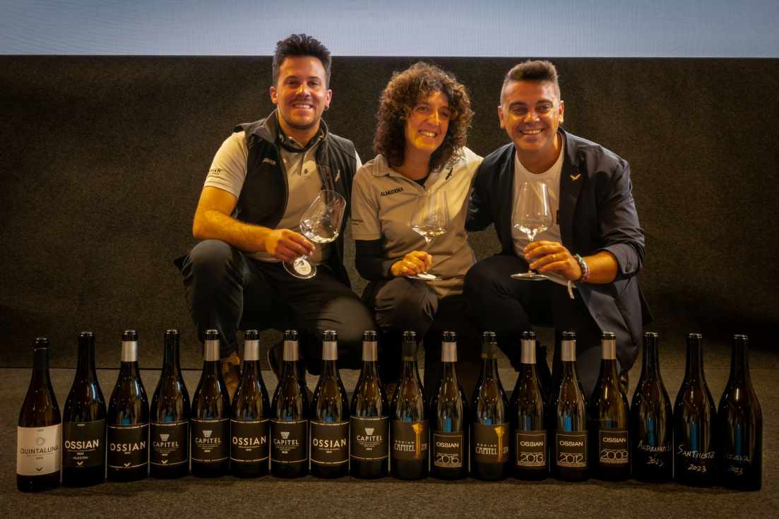 Javier Blasco, Almudena Calvo y Pedro Ruiz Aragoneses.