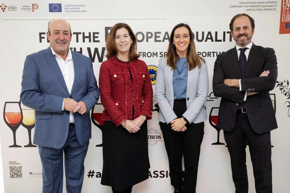 Responsables de OIVE y ViniPortugal.